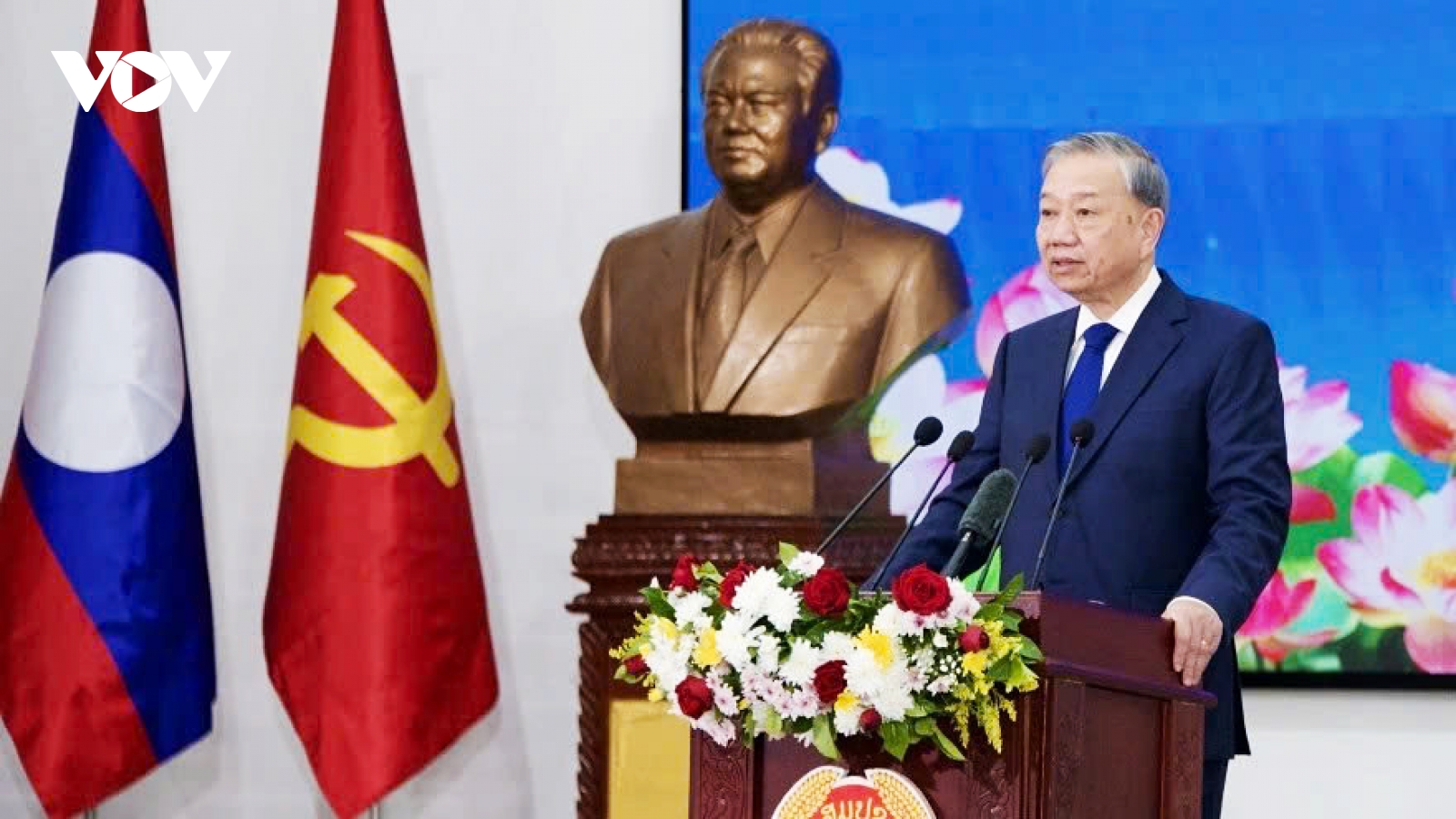 Party chief To Lam reaffirms Vietnam – Laos special friendship, solidarity